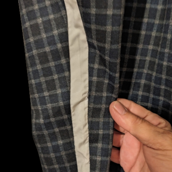 Plaid pants with stripe Boho Hippie Festival - Picture 4 of 6